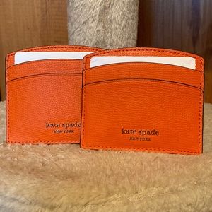 Kate Spade Juicy Orange Card Holder